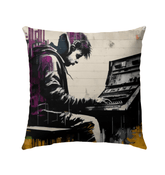 Lay Down Some Keys Outdoor Pillow - Beyond T-shirts